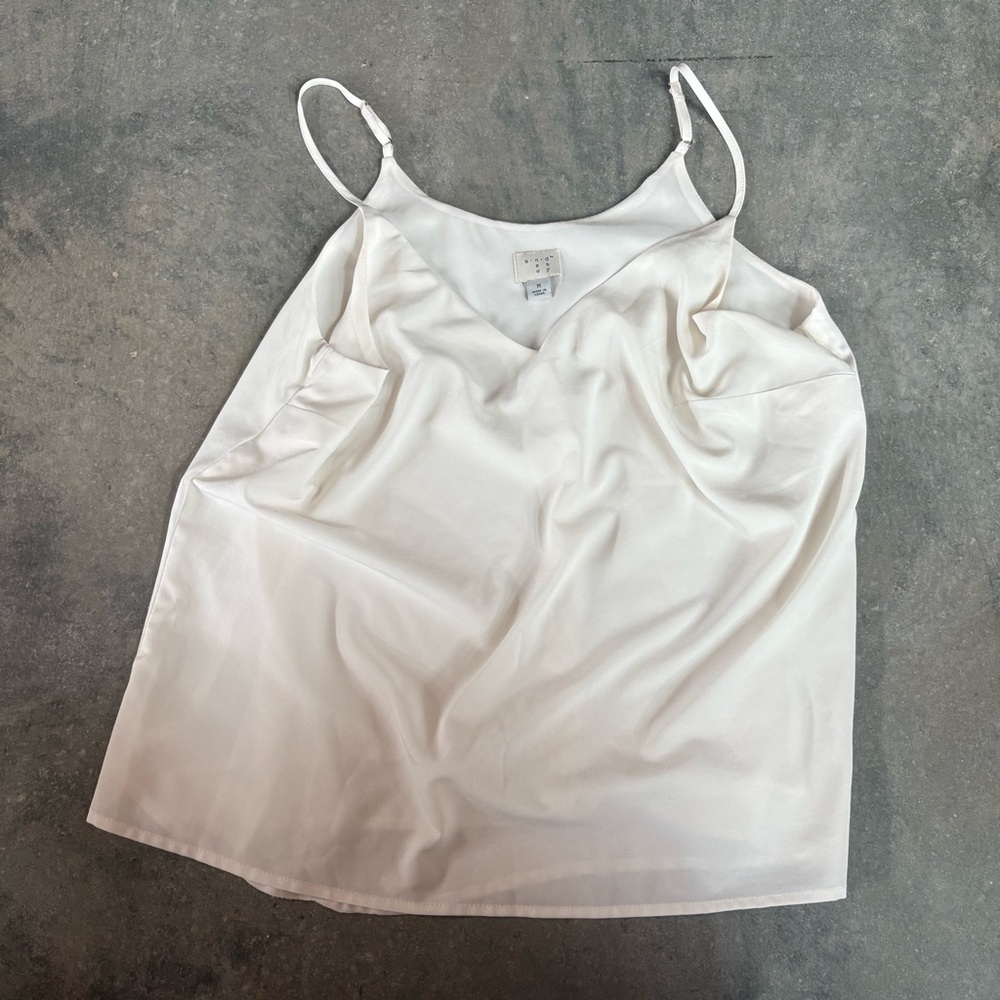 Elegant Cream Women's Top